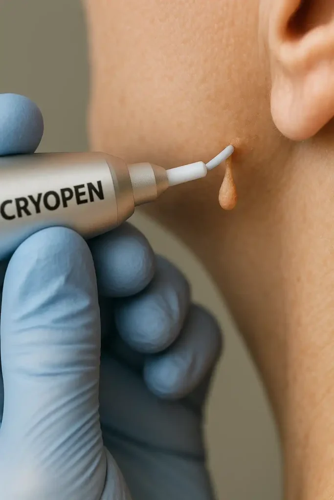 Cryopen for skin tags removal Walton-on-Thames speak to our team today!
