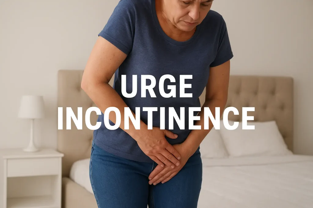 how to manage urge incontinence Walton-on-Thames symptoms