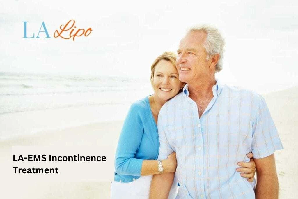 happy couple after treating stress incontinence Walton-on-Thames speak to our team today.